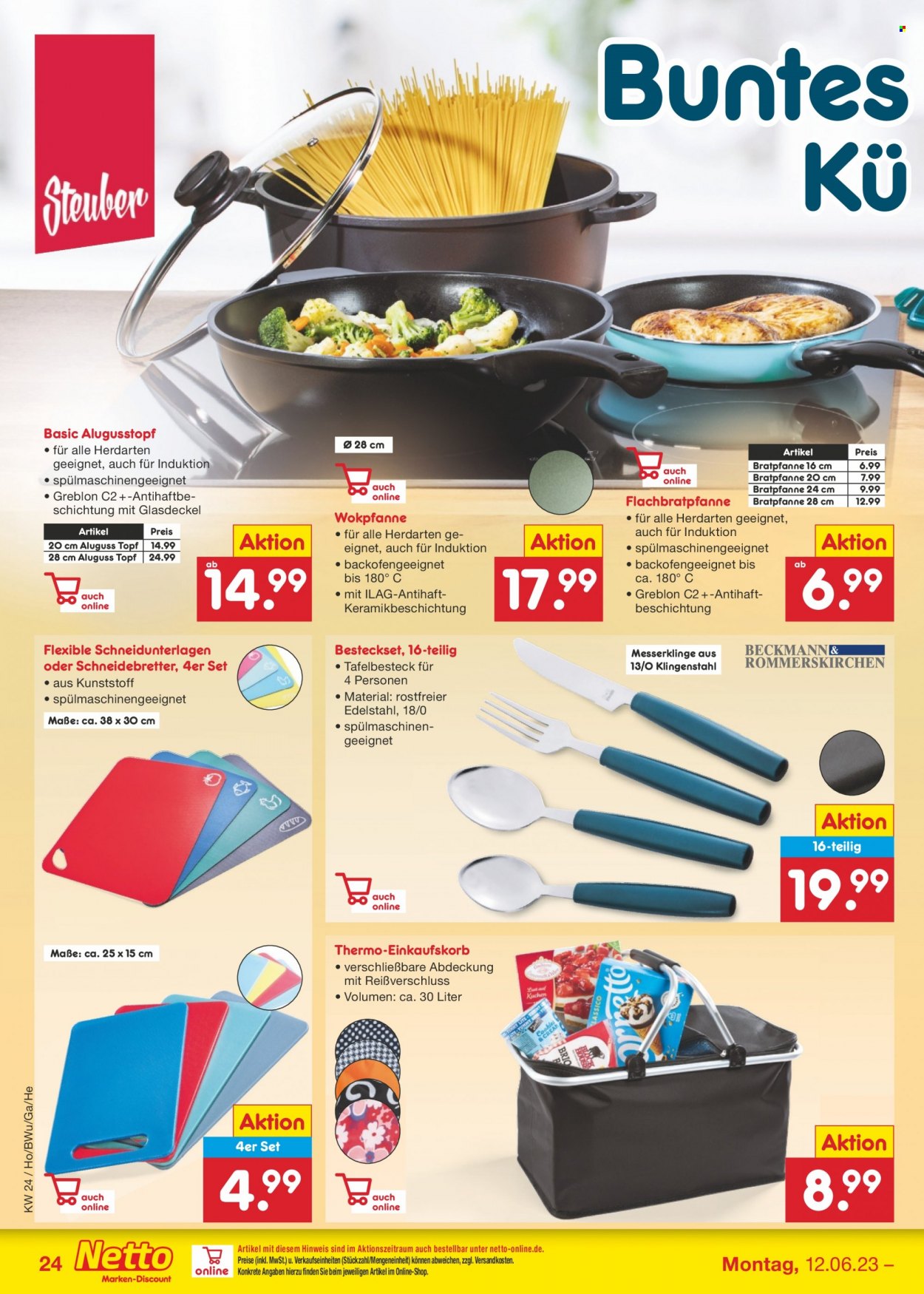 Netto Marken-Discount Prospekte  - 12.06.2023 - 17.06.2023. Seite 24