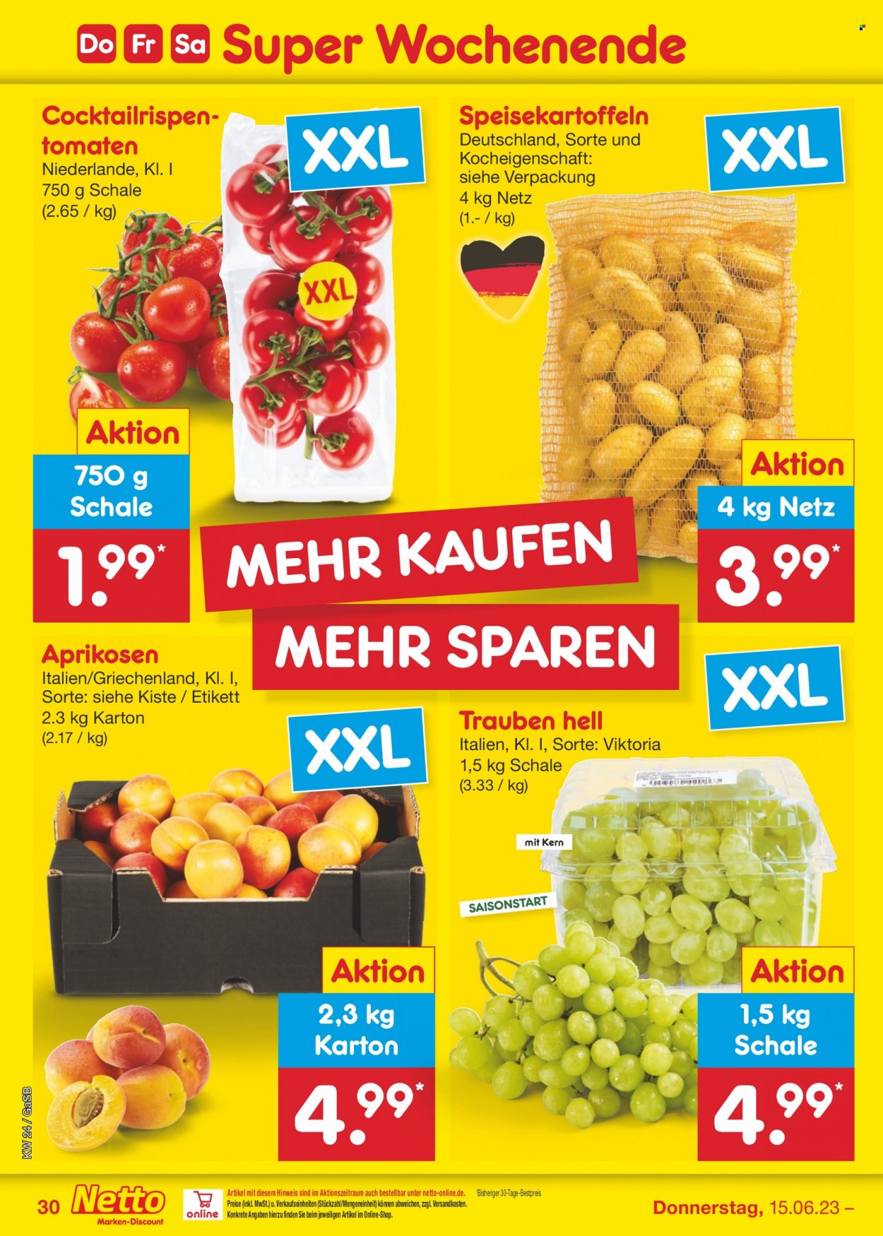 Netto Marken-Discount Prospekte  - 12.06.2023 - 17.06.2023. Seite 30