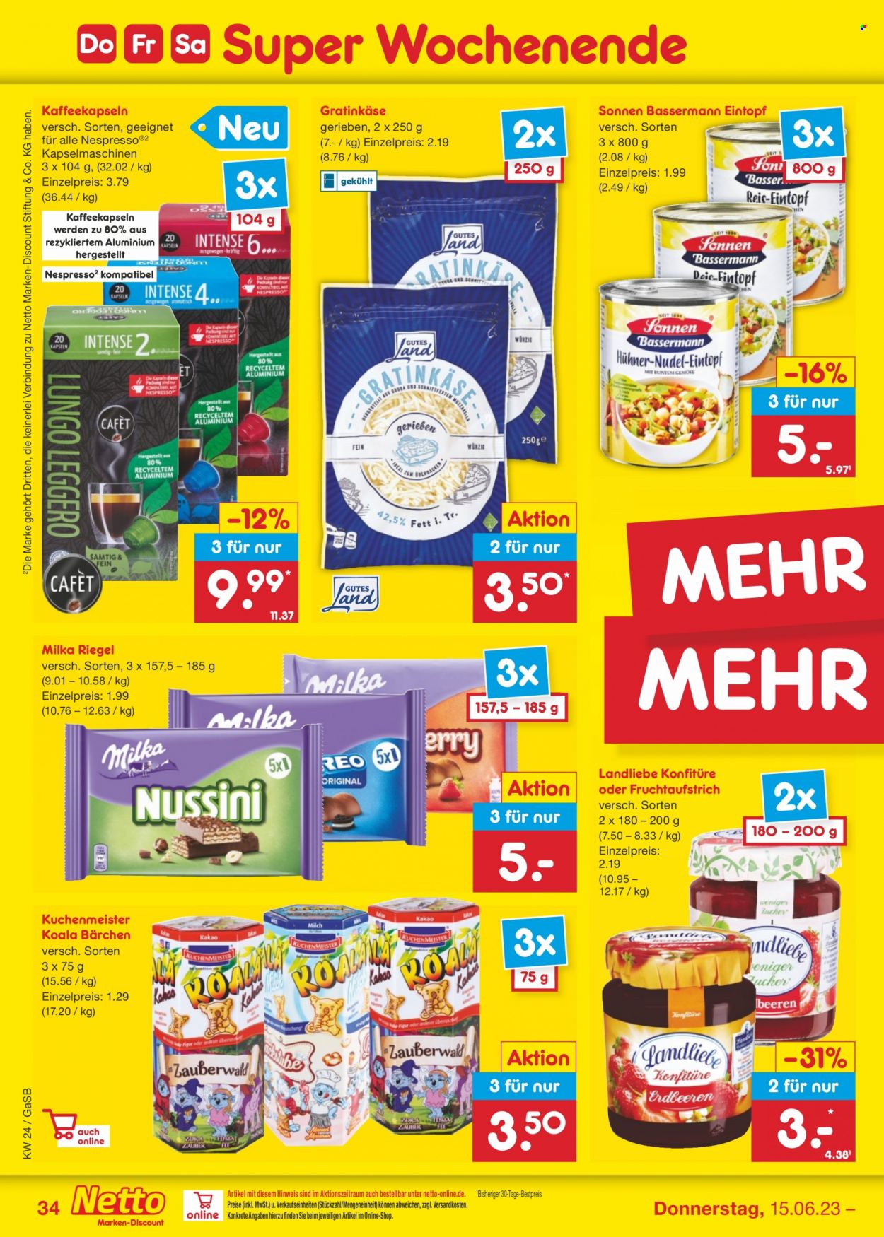 Netto Marken-Discount Prospekte  - 12.06.2023 - 17.06.2023. Seite 34