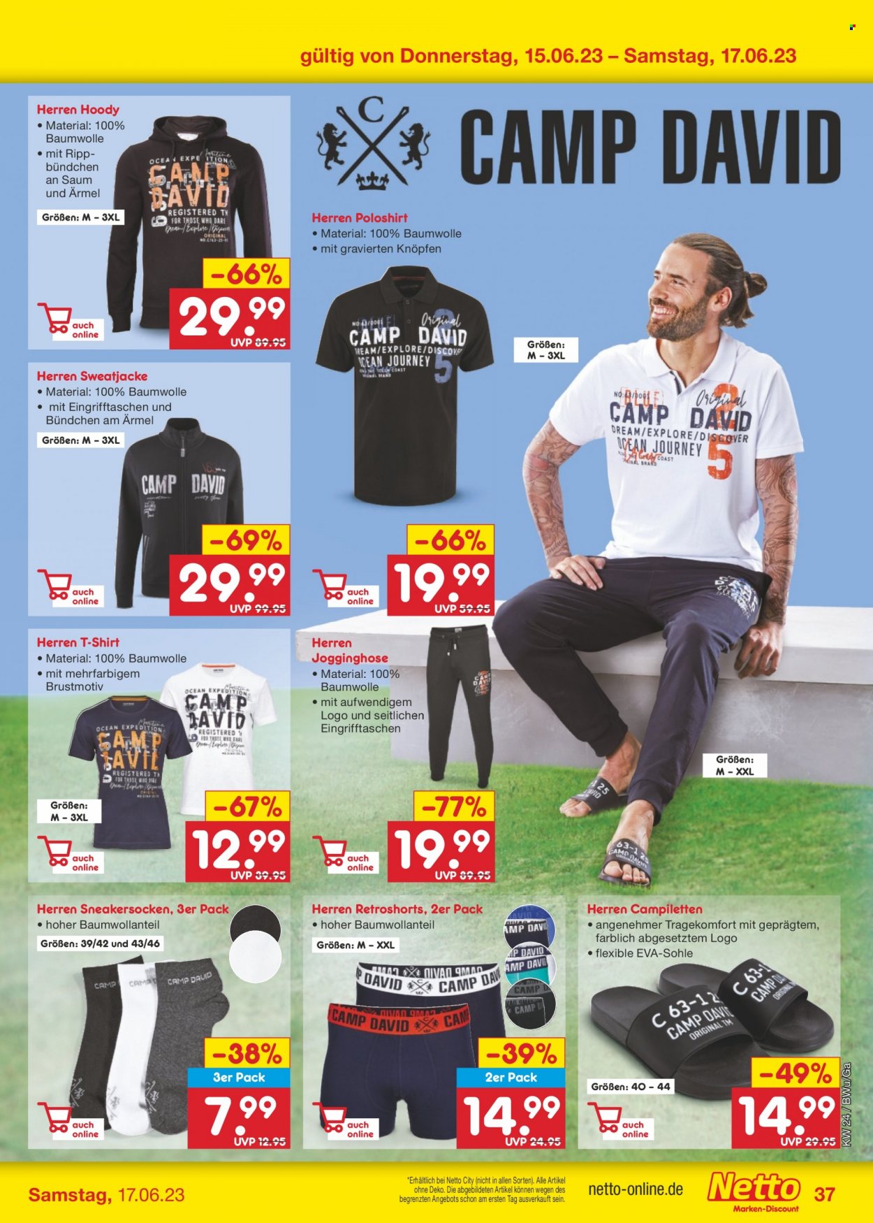 Netto Marken-Discount Prospekte  - 12.06.2023 - 17.06.2023. Seite 37
