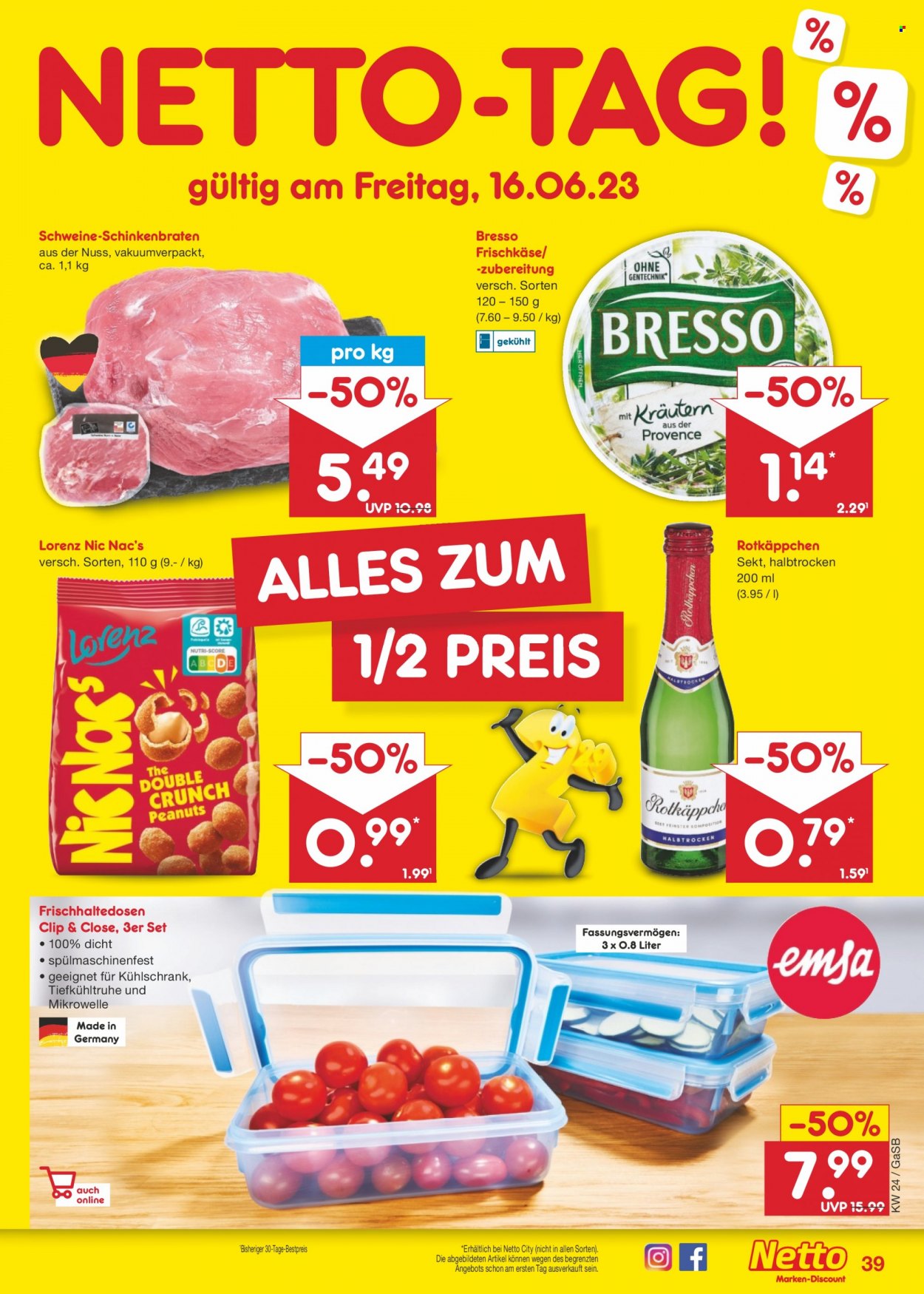 Netto Marken-Discount Prospekte  - 12.06.2023 - 17.06.2023. Seite 39