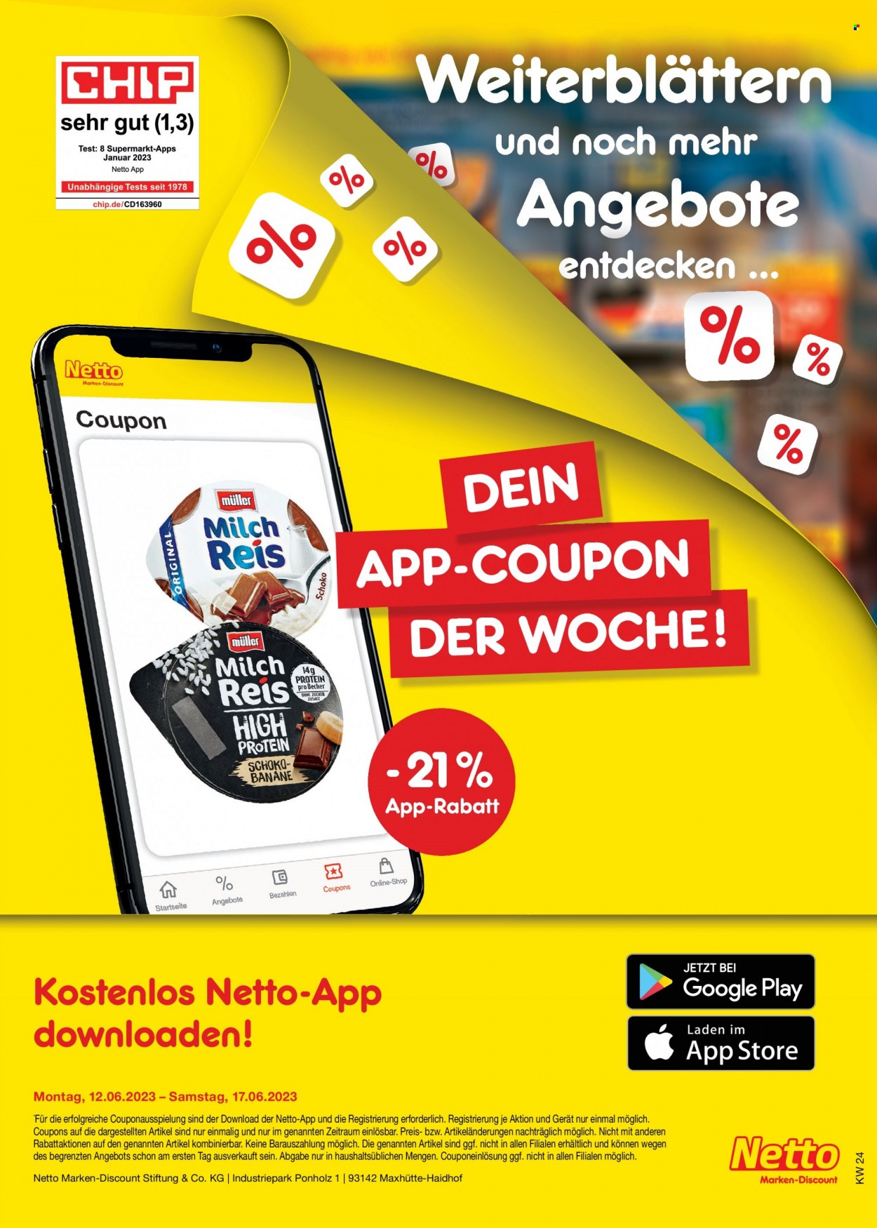 Netto Marken-Discount Prospekte  - 12.06.2023 - 17.06.2023. Seite 41