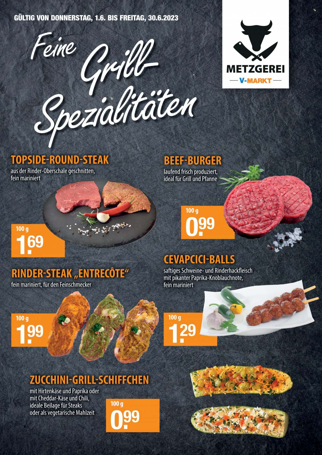V-Markt Prospekte  - 1.06.2023 - 30.06.2023. Seite 1