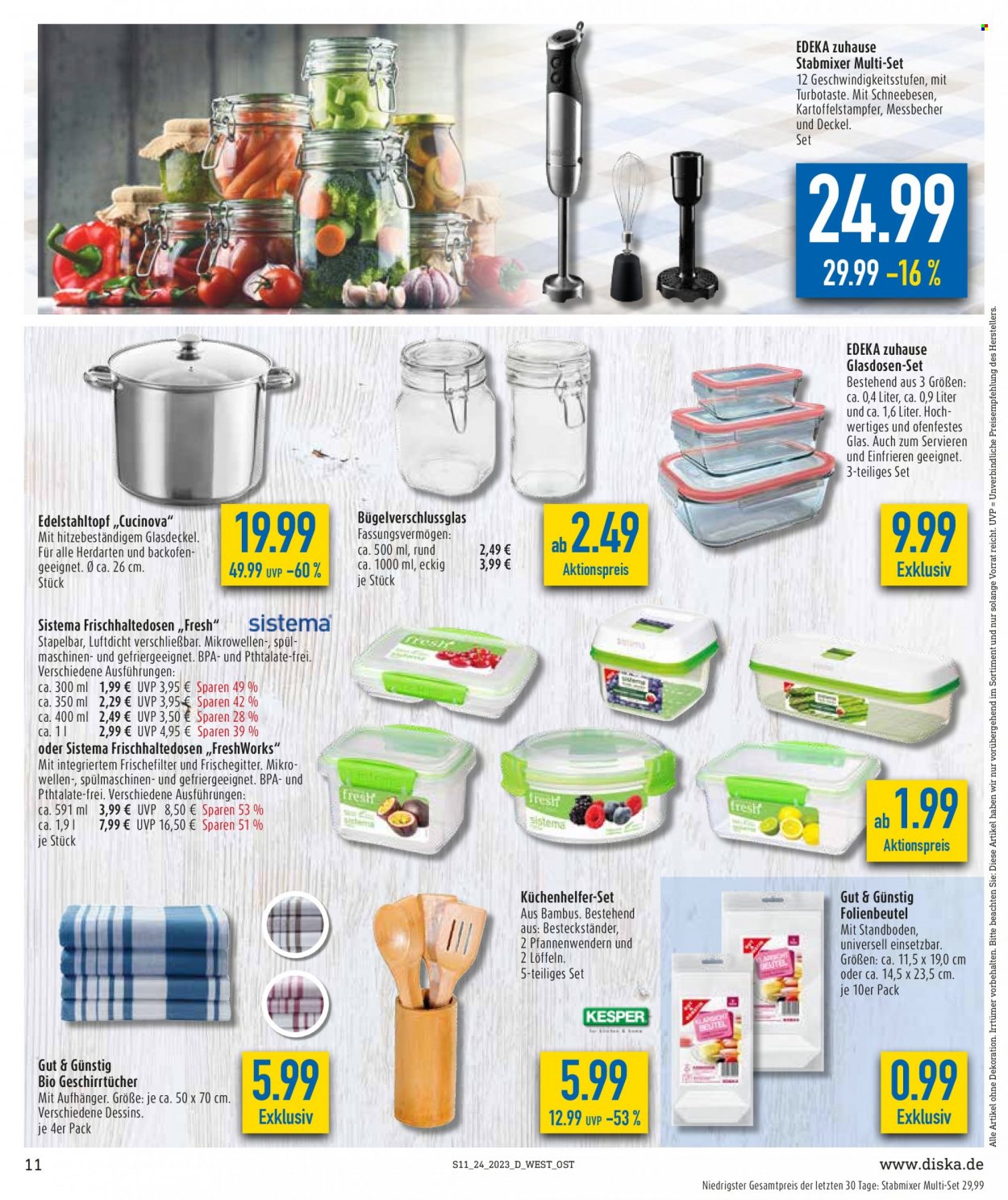 Diska Prospekte  - 12.06.2023 - 17.06.2023. Seite 11