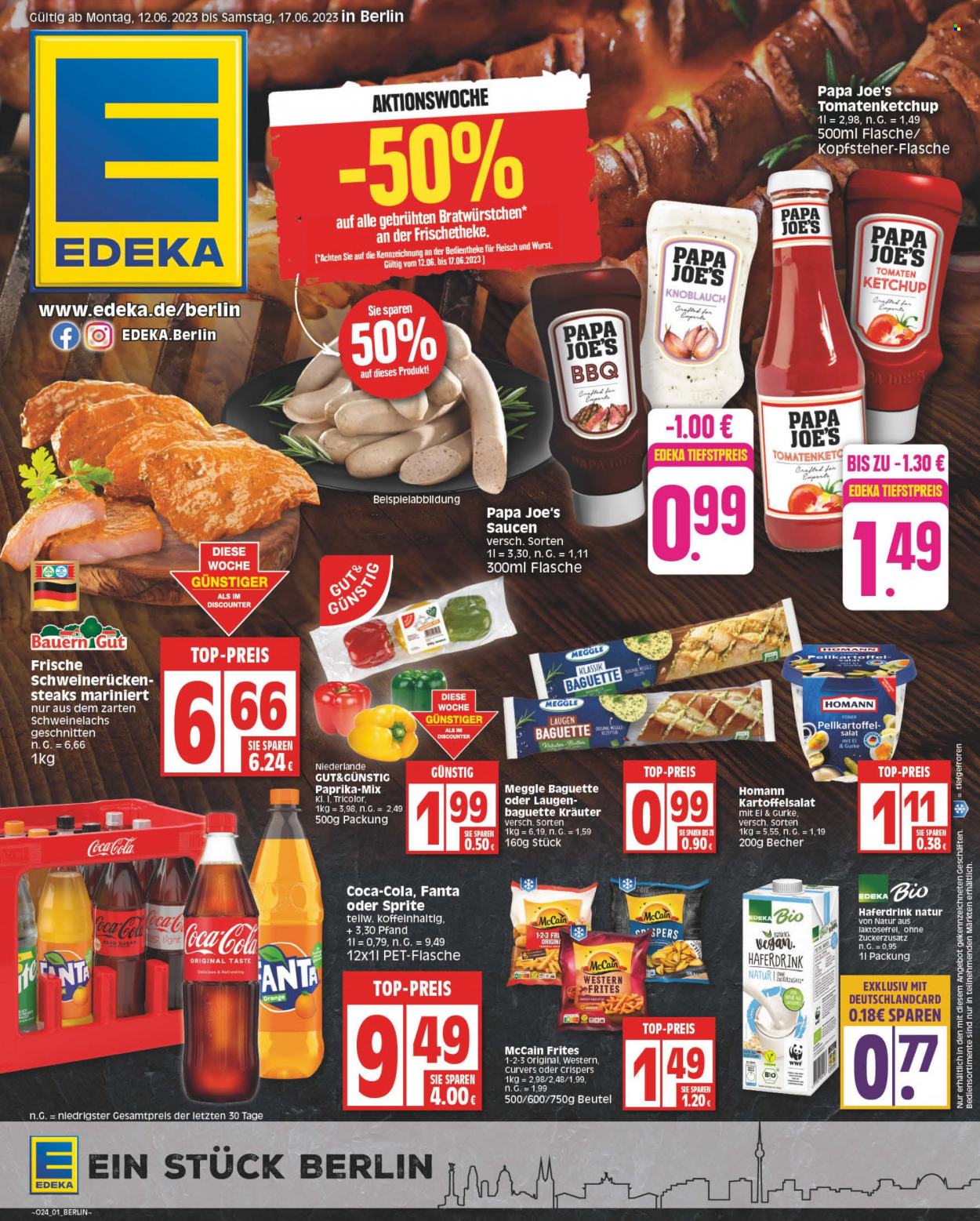 Edeka Prospekte  - 12.06.2023 - 17.06.2023. Seite 1