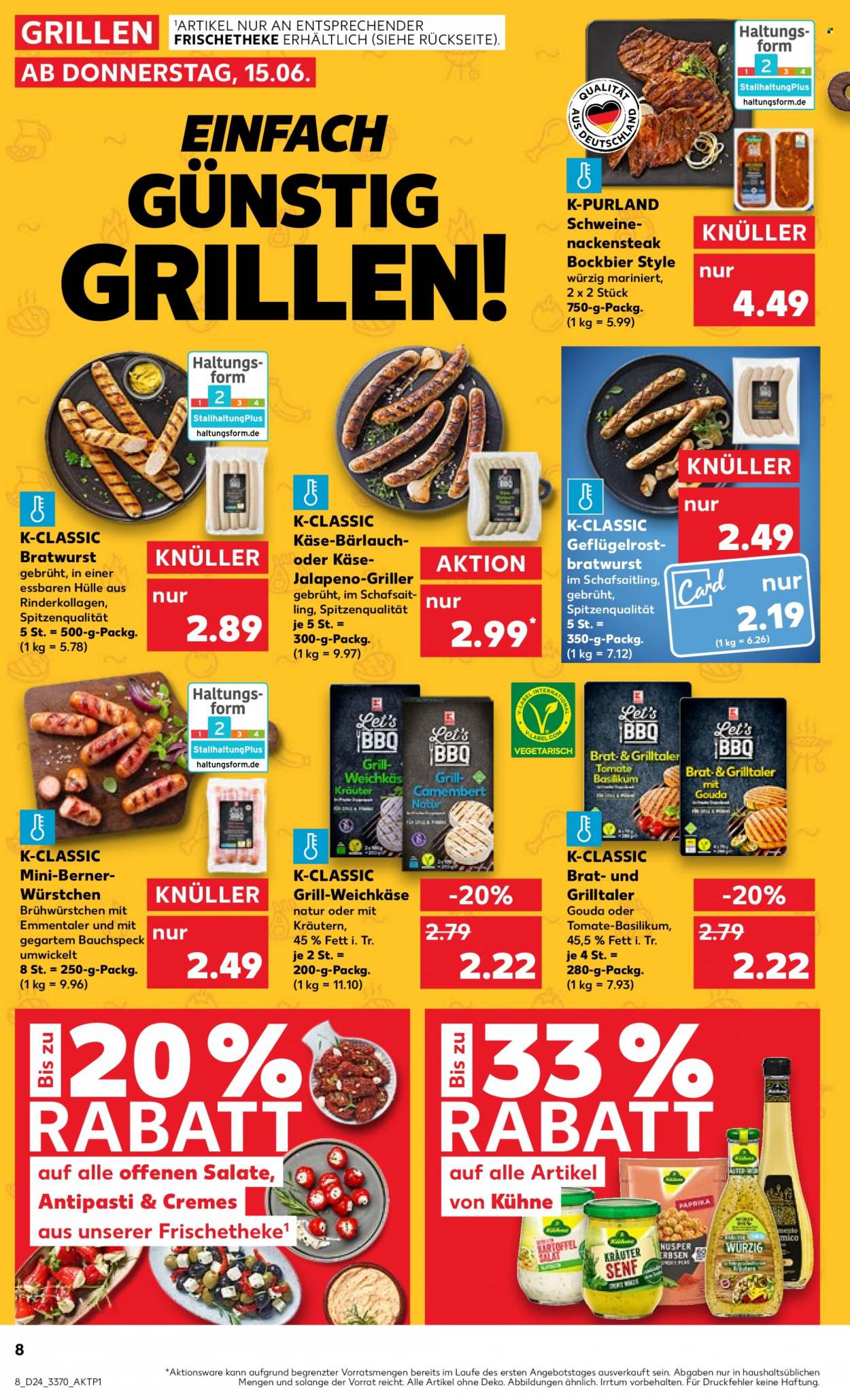Kaufland Prospekte  - 15.06.2023 - 21.06.2023. Seite 8