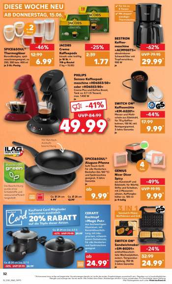 thumbnail - JACOBS Crema Kaffeepads