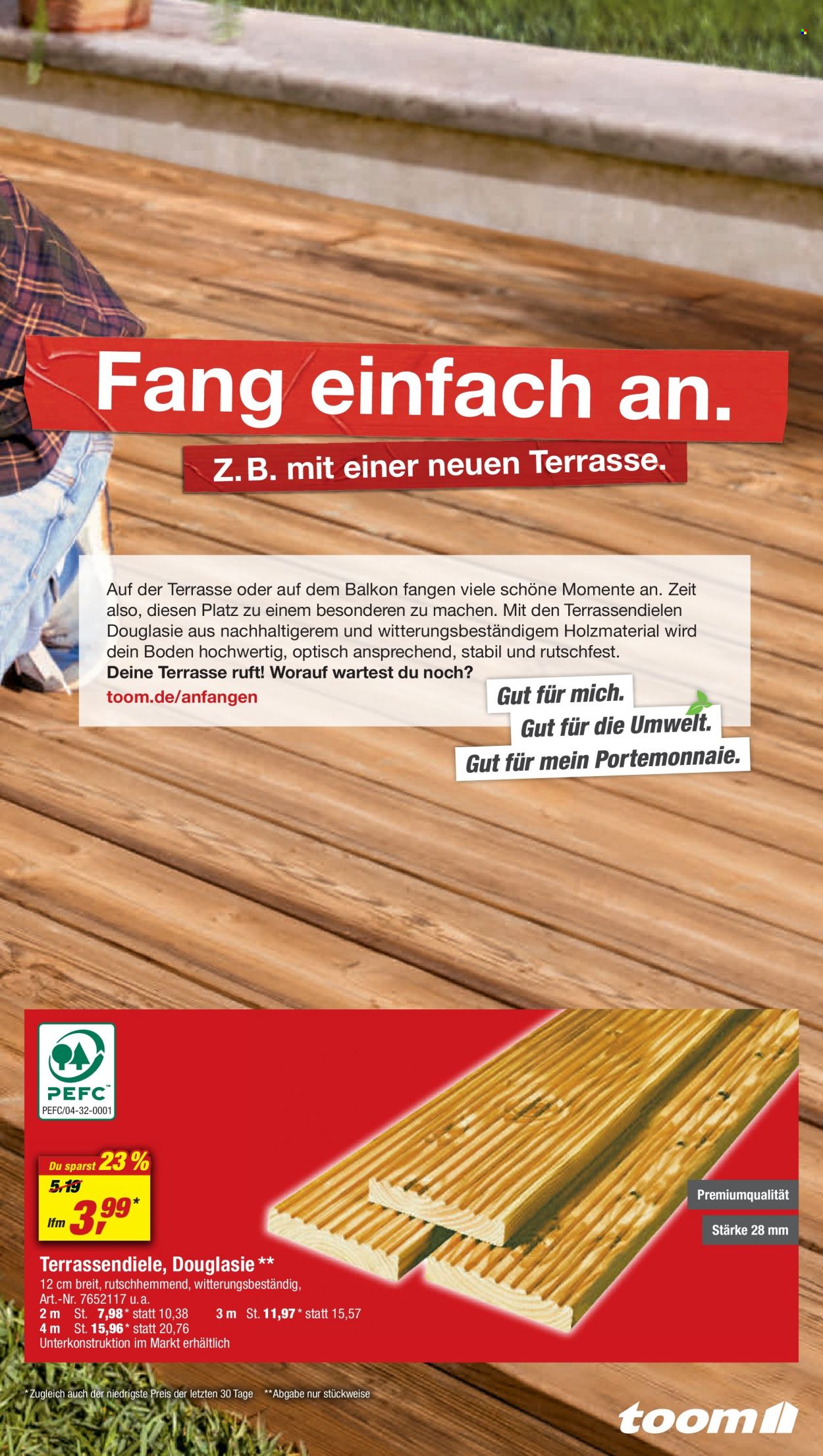 toom Baumarkt Prospekte  - 17.06.2023 - 23.06.2023. Seite 3