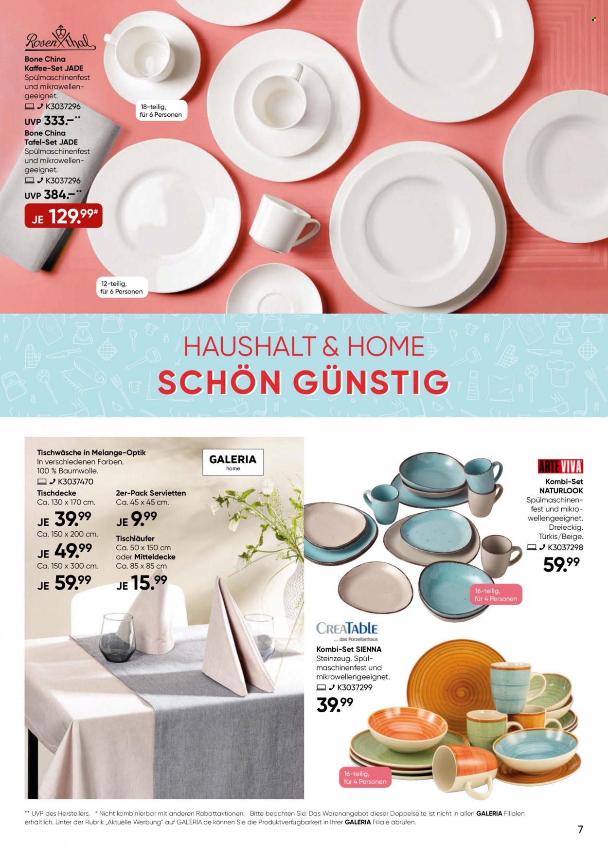 GALERIA Karstadt Kaufhof Prospekte  - 14.06.2023 - 20.06.2023. Seite 7