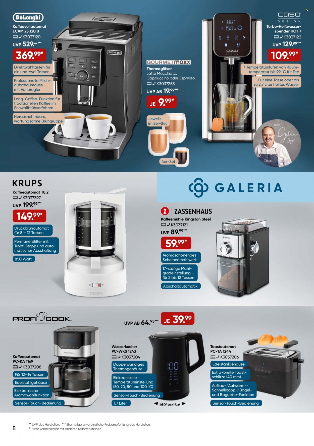 GALERIA Karstadt Kaufhof Prospekte  - 14.06.2023 - 20.06.2023. Seite 8