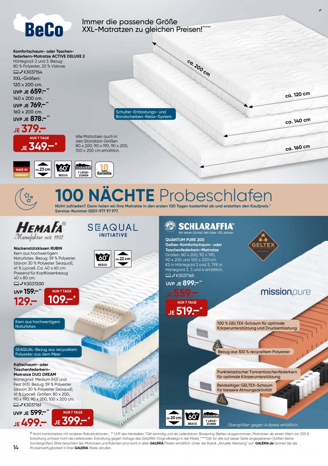 GALERIA Karstadt Kaufhof Prospekte  - 14.06.2023 - 20.06.2023. Seite 14