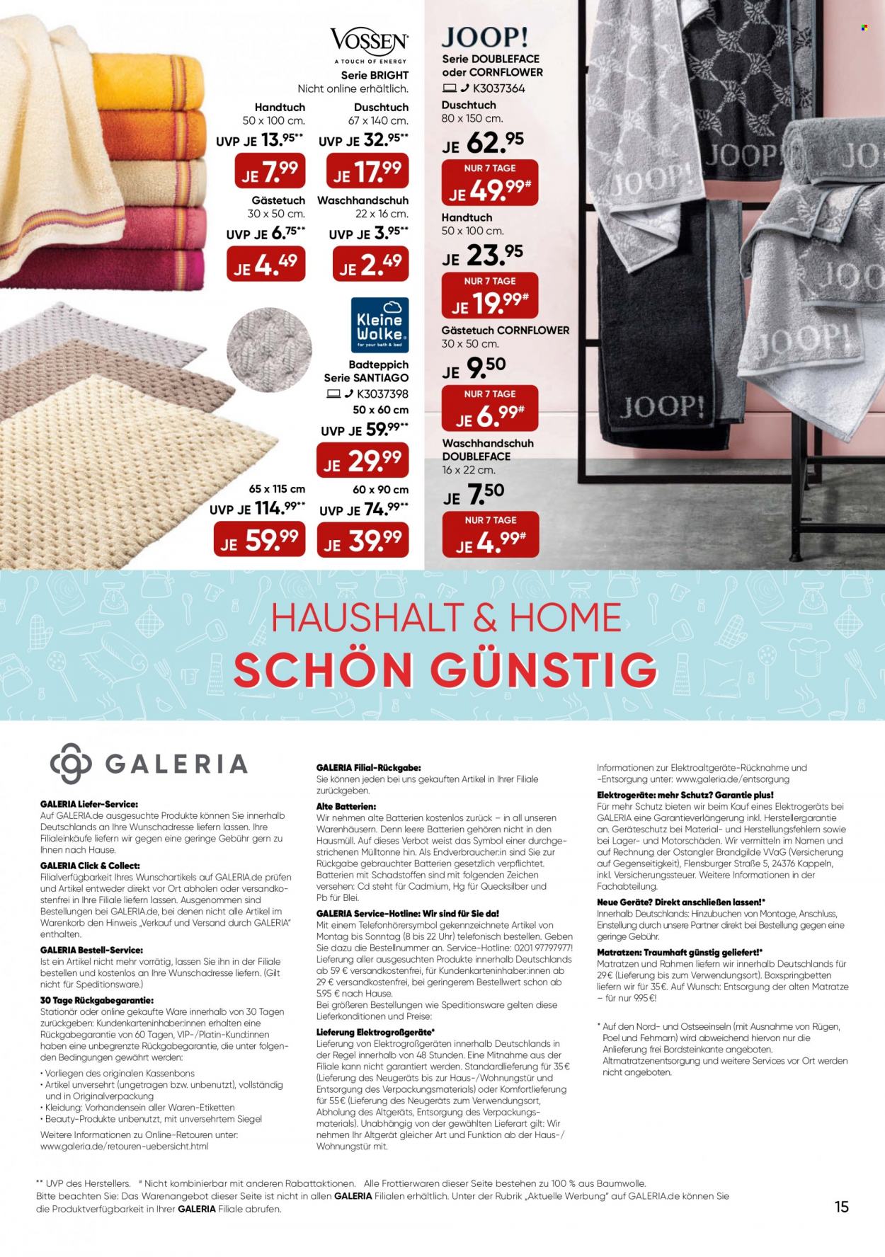 GALERIA Karstadt Kaufhof Prospekte  - 14.06.2023 - 20.06.2023. Seite 15