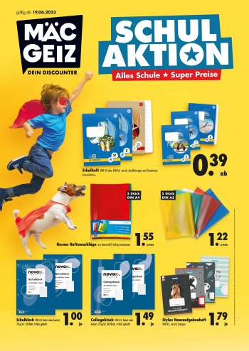 Prospekte Mäc-Geiz - 19.06.2023 - 10.09.2023.
