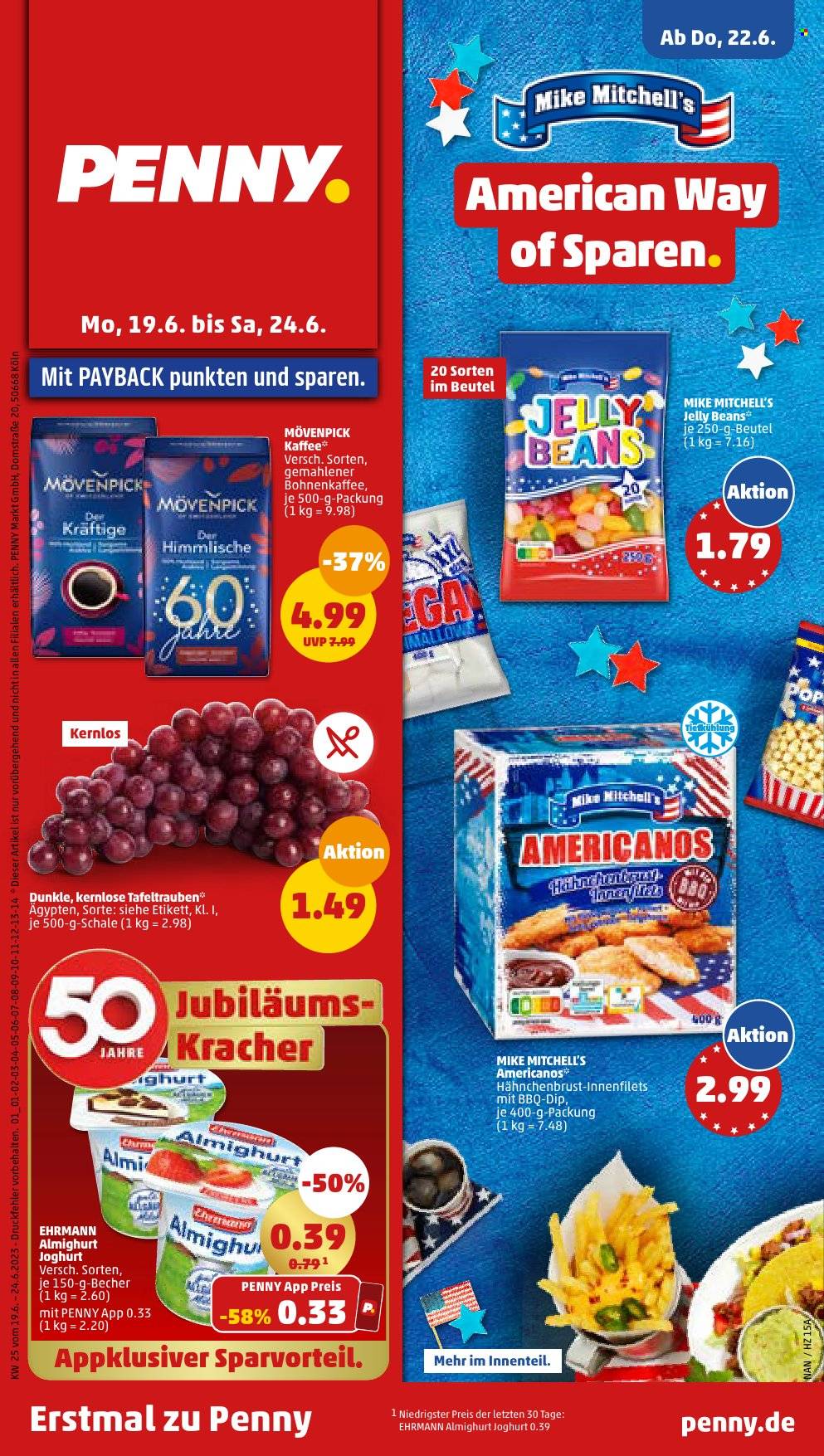 Penny Prospekte  - 19.06.2023 - 24.06.2023. Seite 1