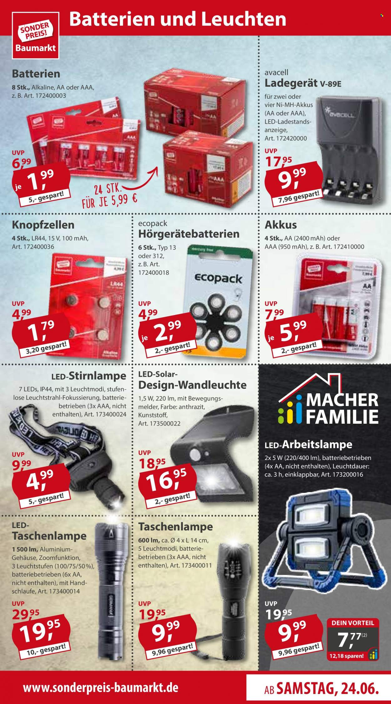 Sonderpreis-Baumarkt Prospekte  - 24.06.2023 - 30.06.2023. Seite 19