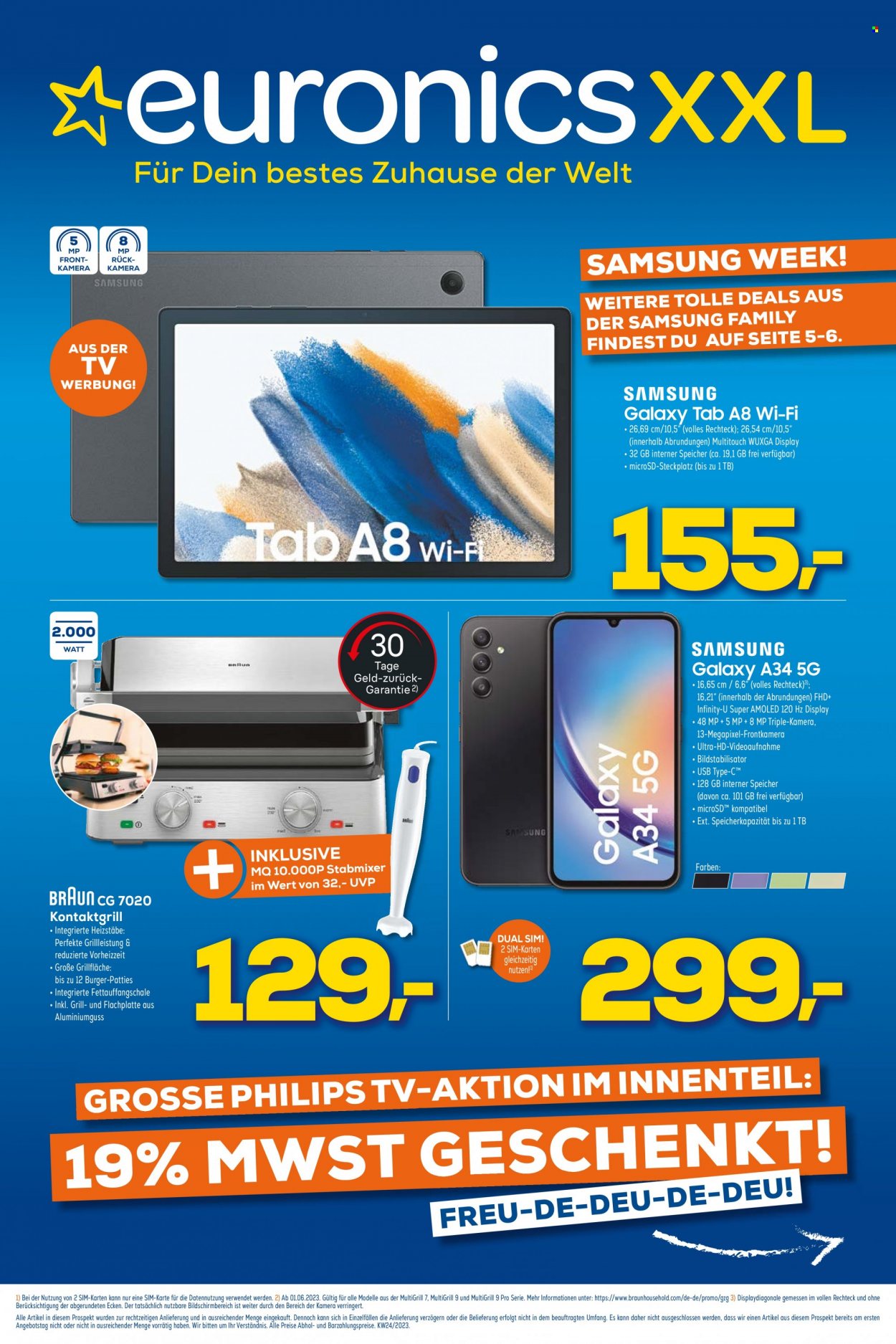 Euronics Prospekte  - 18.06.2023 - 25.06.2023. Seite 1