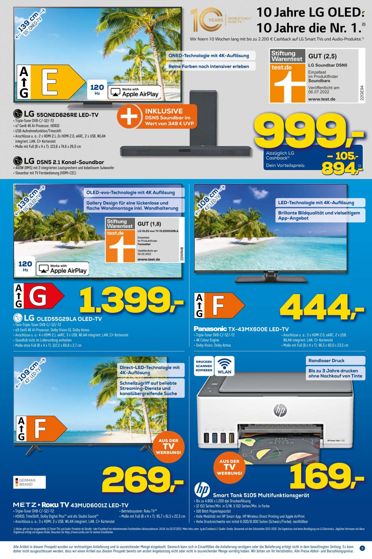 Euronics Prospekte  - 18.06.2023 - 25.06.2023. Seite 5