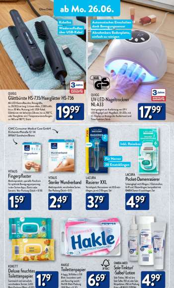 thumbnail - QUIGG UV-LED- Nageltrockner NL-A33