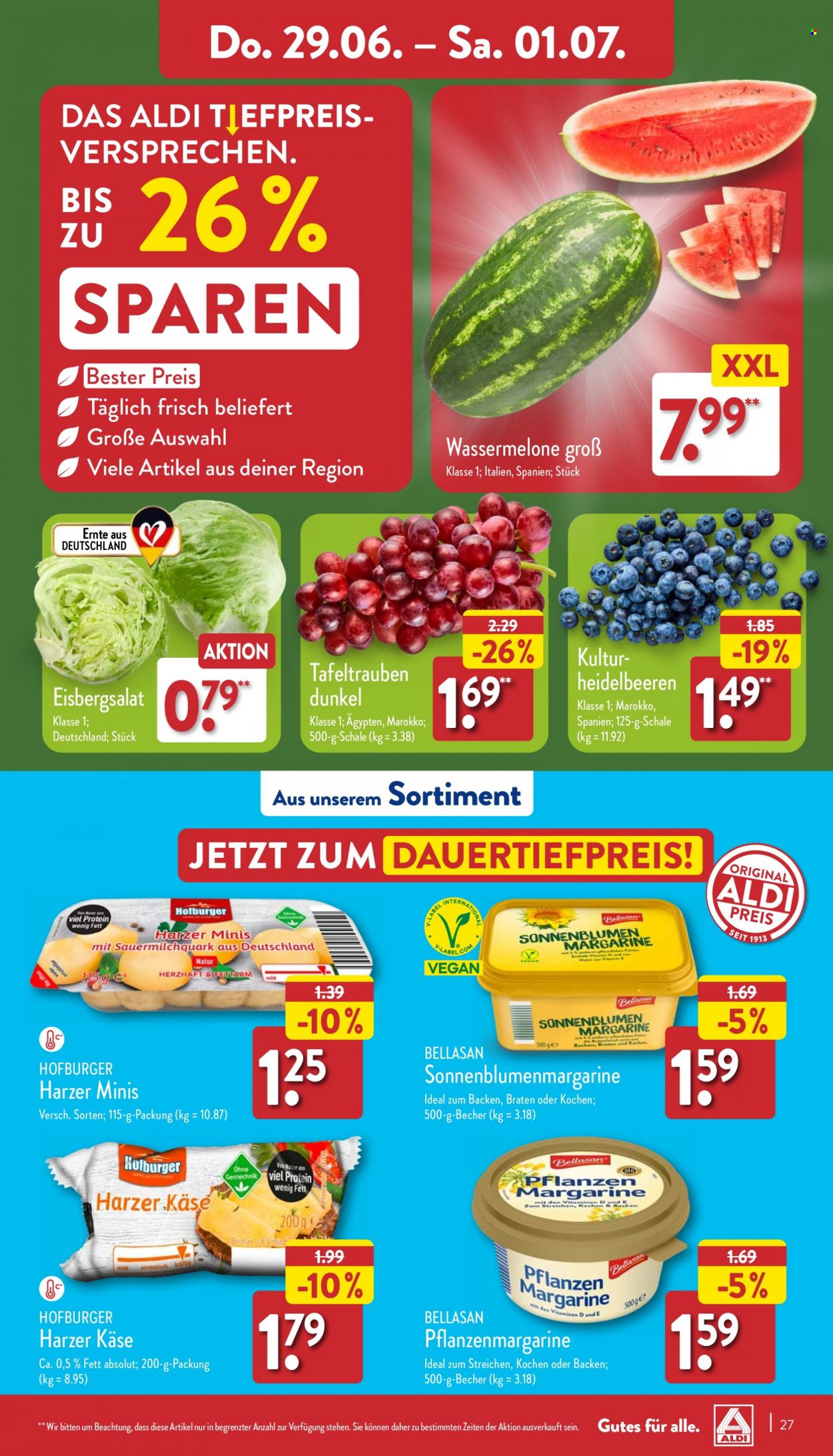 ALDI Nord Prospekte  - 26.06.2023 - 1.07.2023. Seite 27