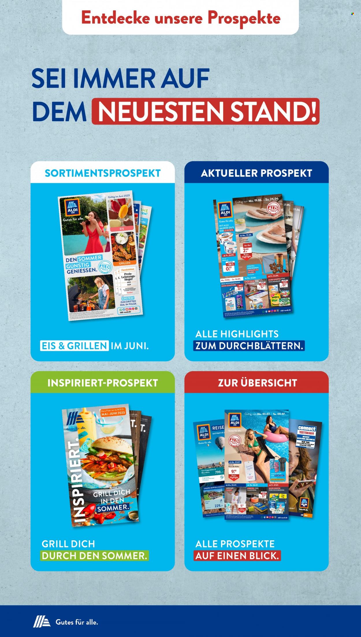 ALDI SÜD Prospekte  - 26.06.2023 - 1.07.2023. Seite 46