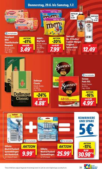 thumbnail - Gillette Mach3/Fusion5 Systemklingen