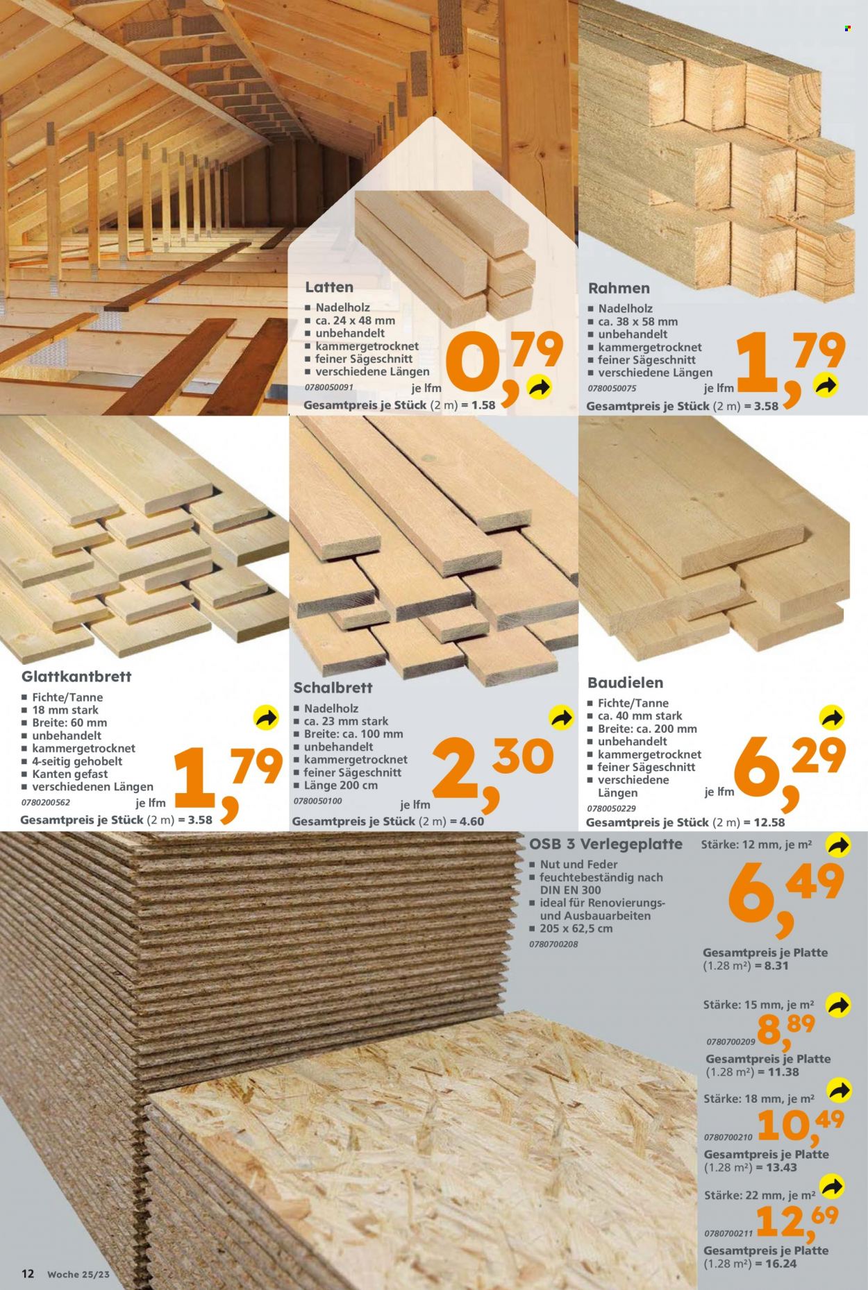 Globus Baumarkt Prospekte  - 19.06.2023 - 24.06.2023. Seite 12