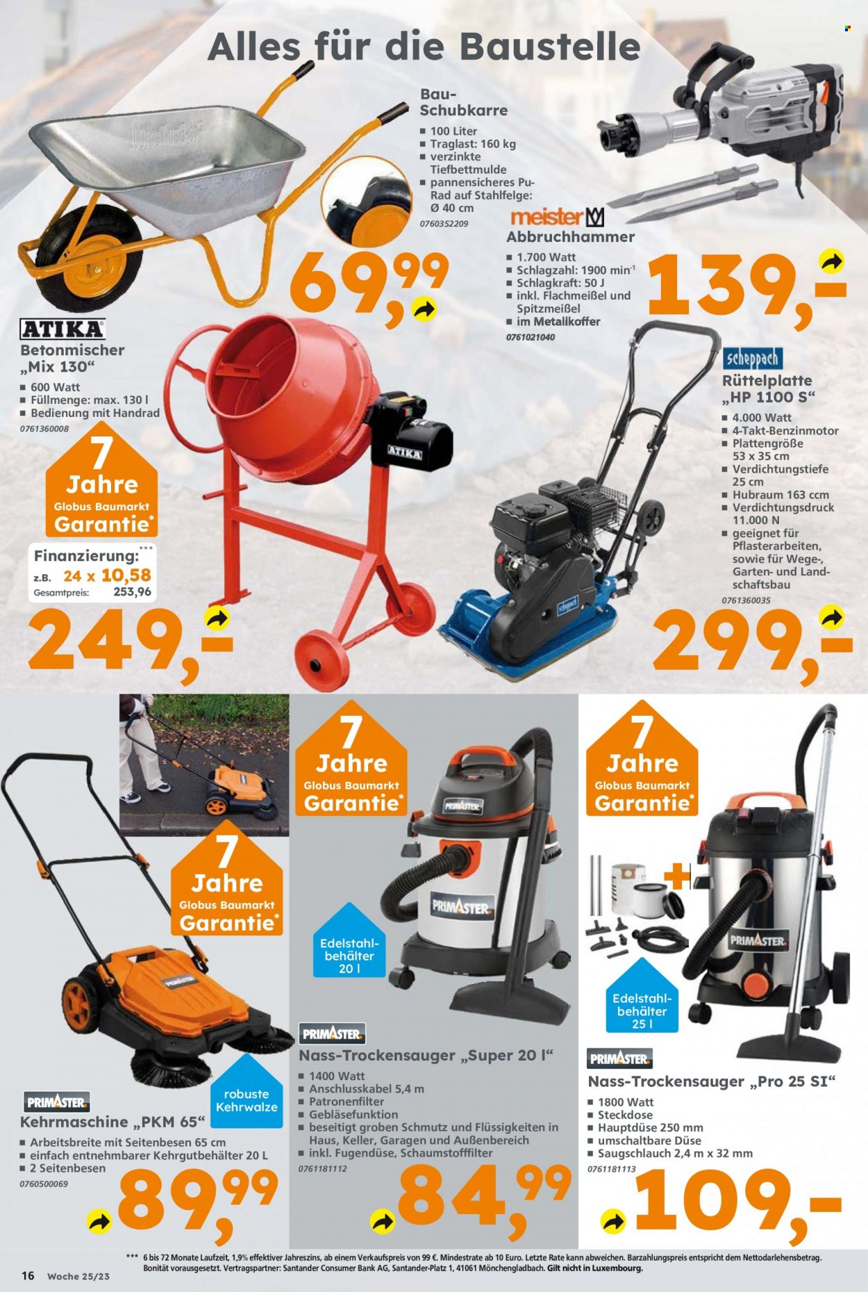 Globus Baumarkt Prospekte  - 19.06.2023 - 24.06.2023. Seite 16