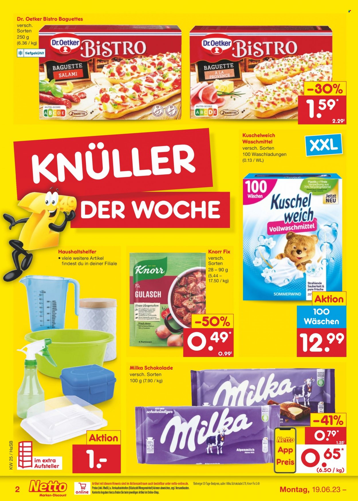 Netto Marken-Discount Prospekte  - 19.06.2023 - 24.06.2023. Seite 2