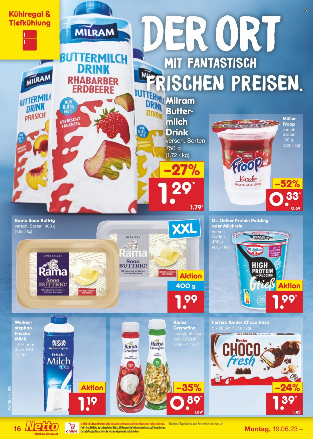 Netto Marken-Discount Prospekte  - 19.06.2023 - 24.06.2023. Seite 16
