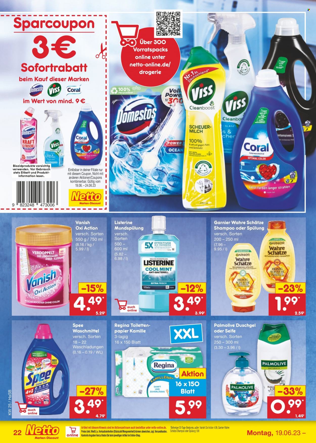 Netto Marken-Discount Prospekte  - 19.06.2023 - 24.06.2023. Seite 22