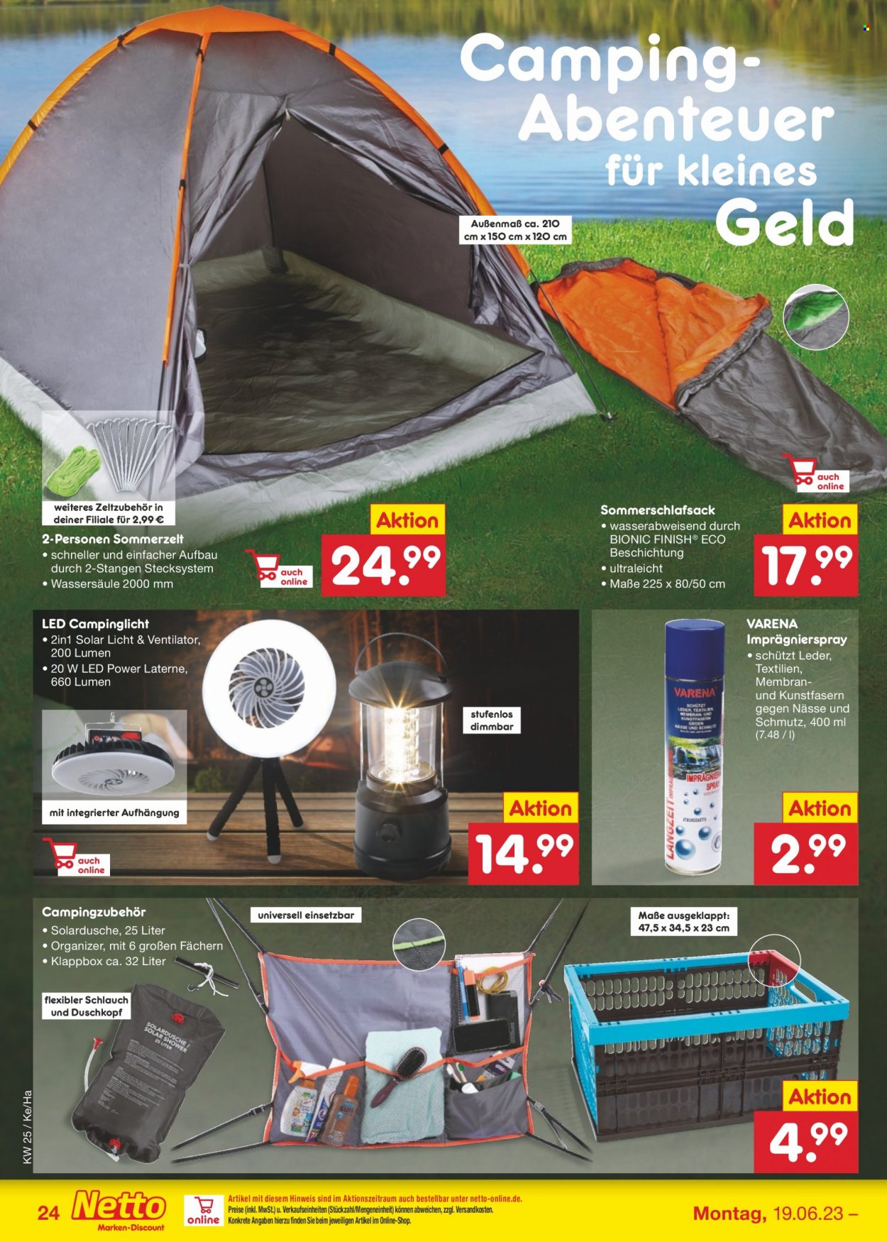 Netto Marken-Discount Prospekte  - 19.06.2023 - 24.06.2023. Seite 24