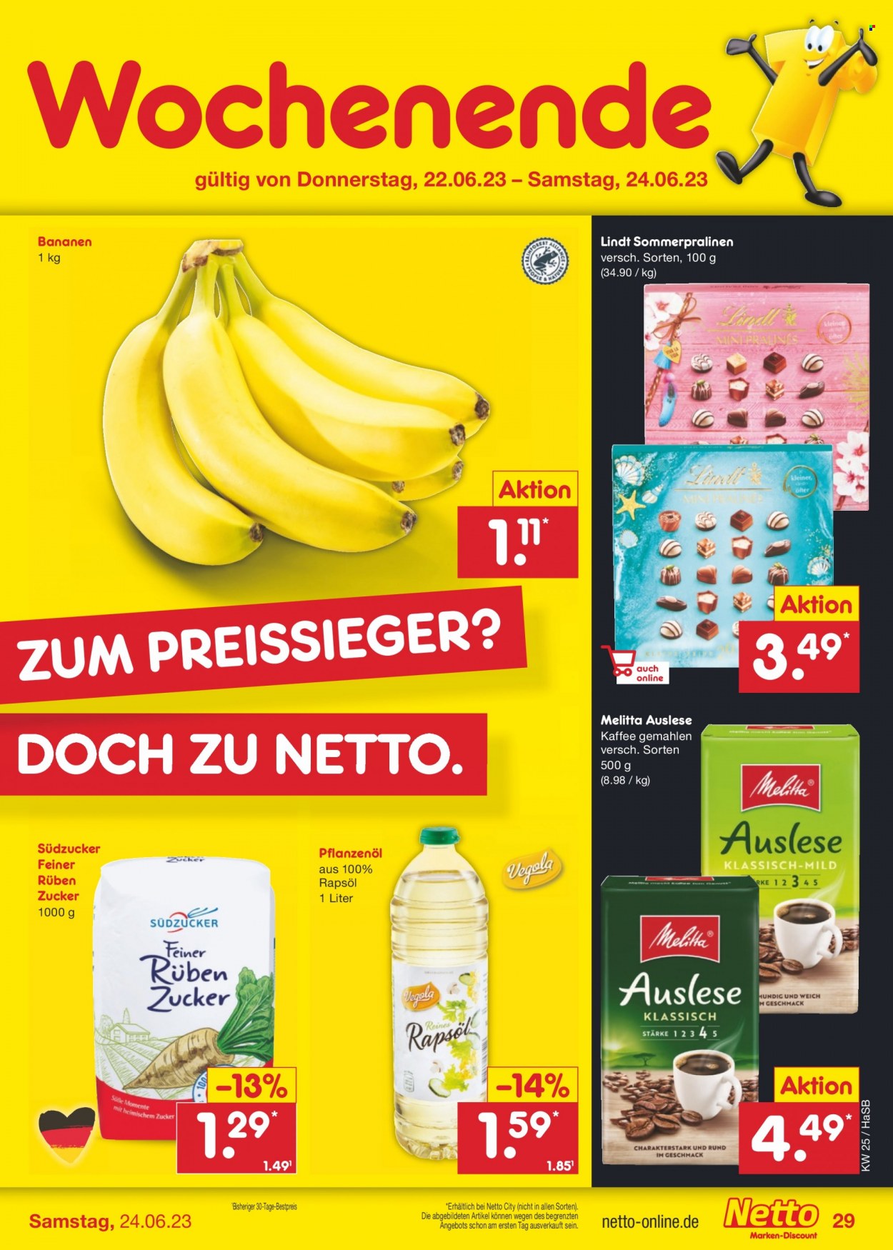 Netto Marken-Discount Prospekte  - 19.06.2023 - 24.06.2023. Seite 29