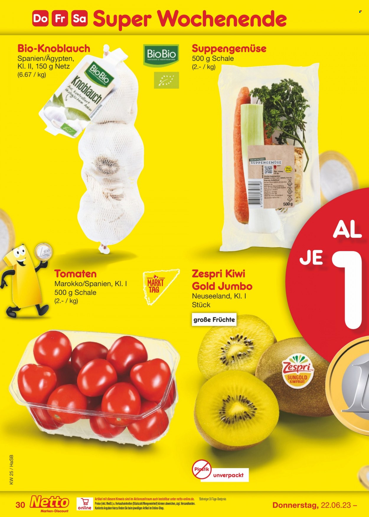 Netto Marken-Discount Prospekte  - 19.06.2023 - 24.06.2023. Seite 30