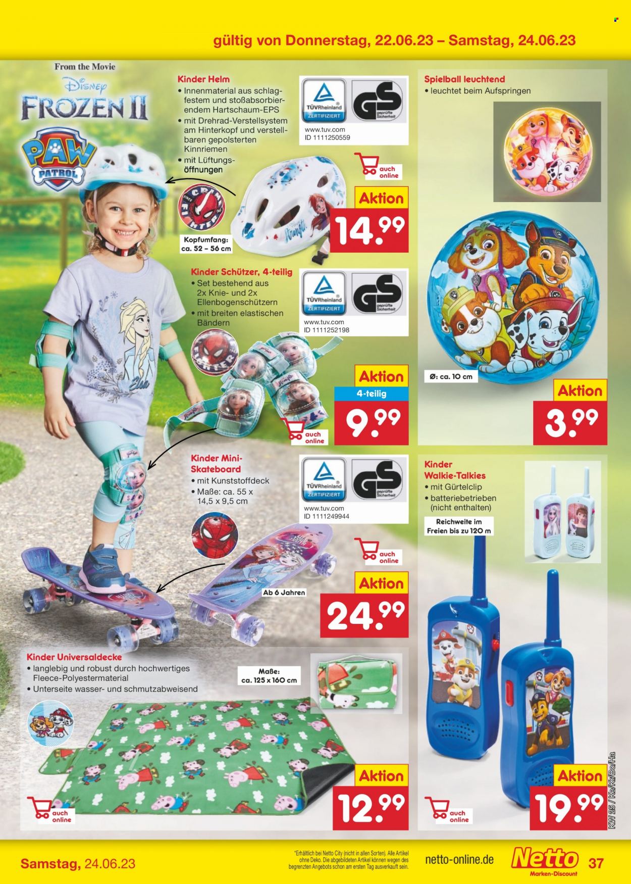 Netto Marken-Discount Prospekte  - 19.06.2023 - 24.06.2023. Seite 37