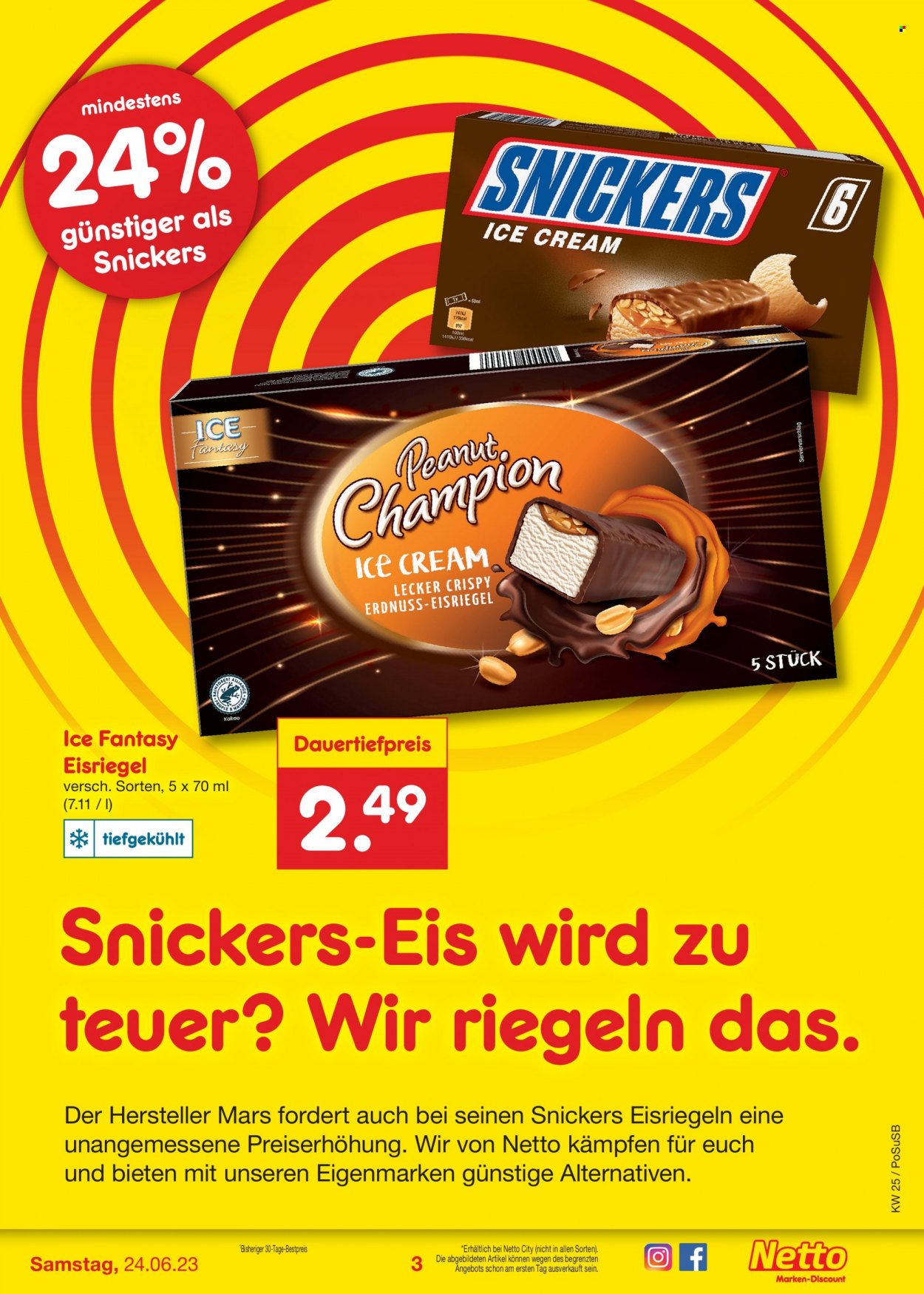 Netto Marken-Discount Prospekte  - 19.06.2023 - 24.06.2023. Seite 50