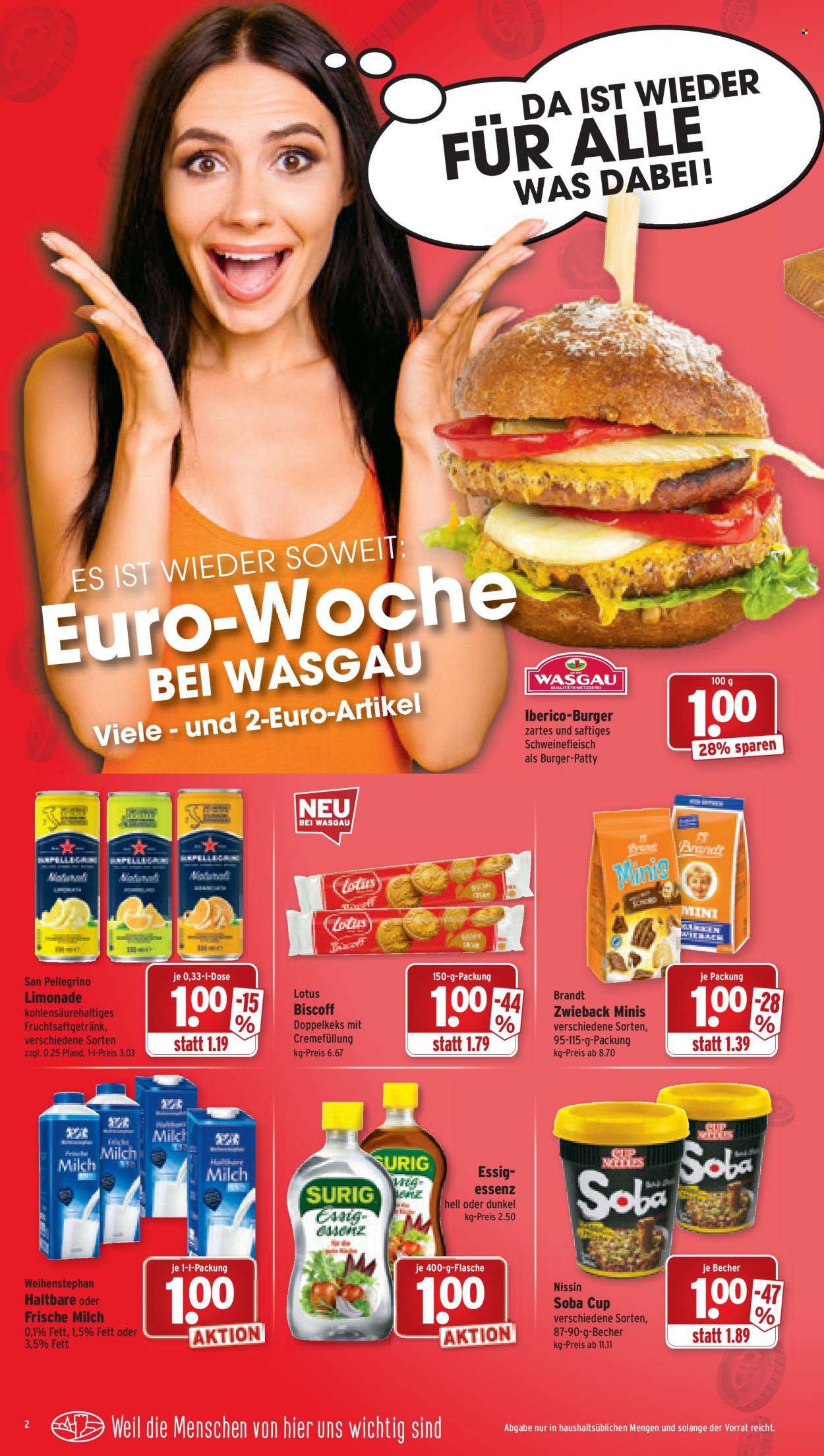 Wasgau Prospekte  - 19.06.2023 - 24.06.2023. Seite 2