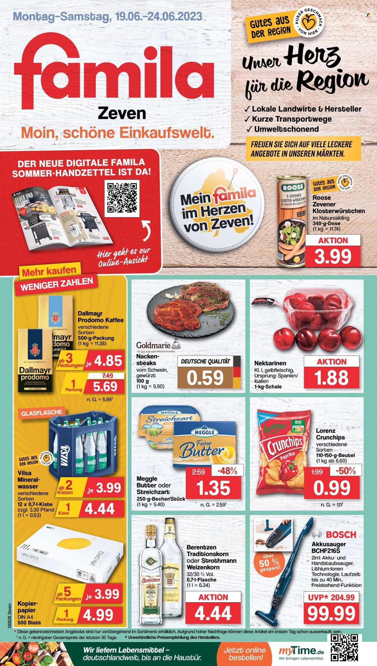 famila Prospekte  - 19.06.2023 - 24.06.2023. Seite 1