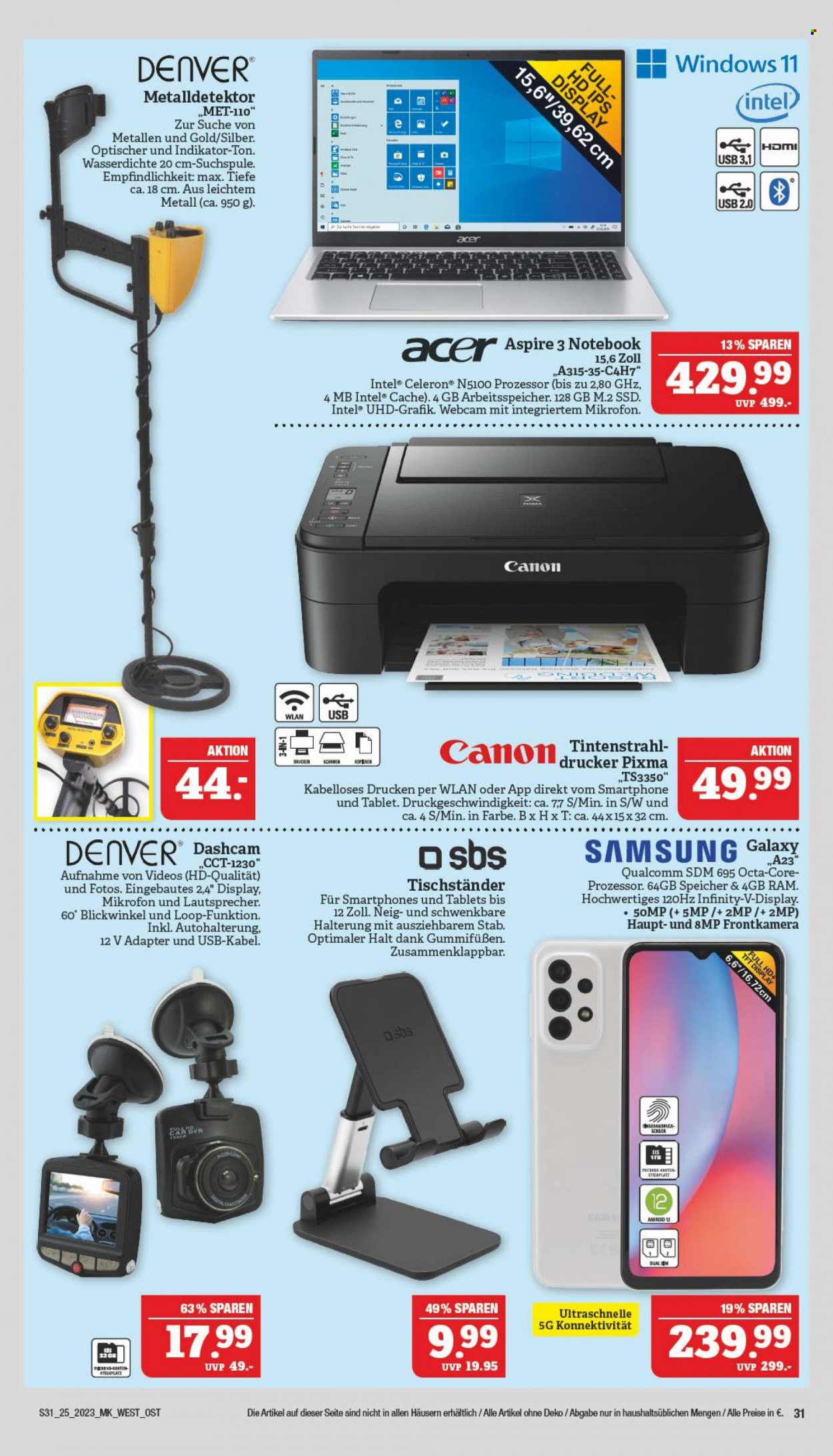 Marktkauf Prospekte  - 19.06.2023 - 24.06.2023. Seite 31