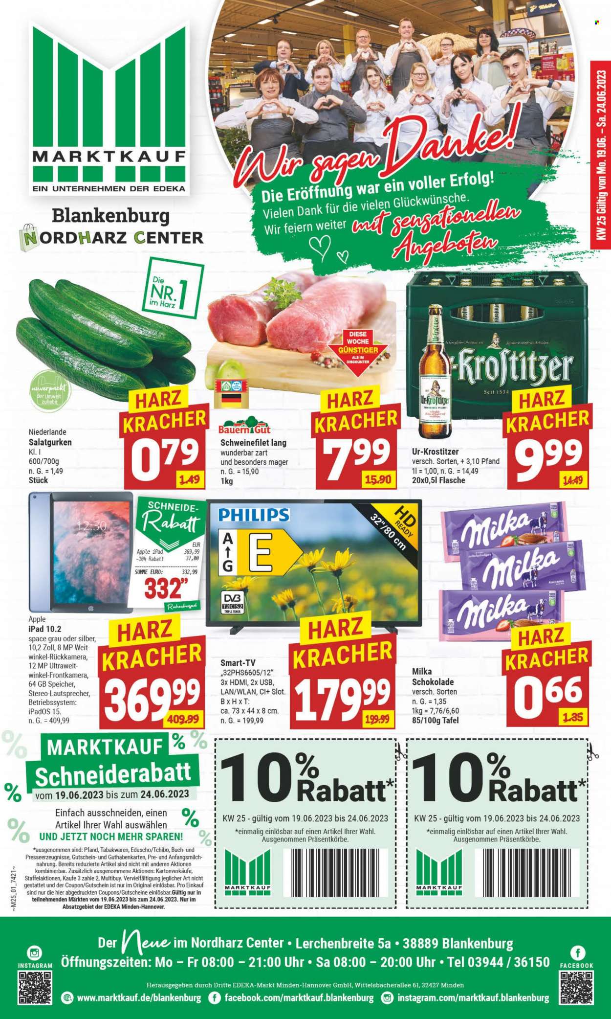 Marktkauf Prospekte  - 19.06.2023 - 24.06.2023. Seite 1