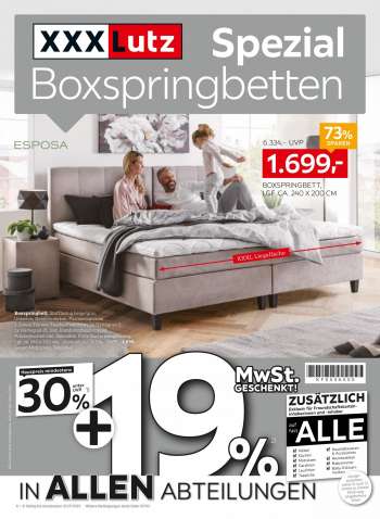 Prospekte XXXLutz - 19.06.2023 - 2.07.2023.