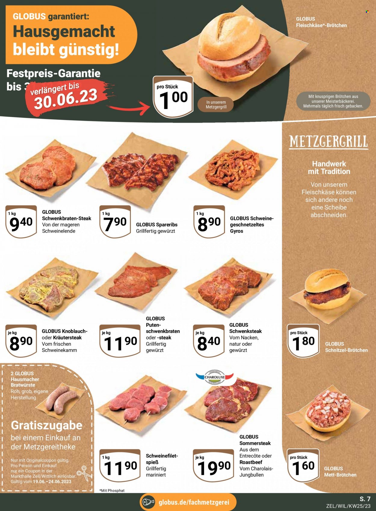 Globus Prospekte  - 19.06.2023 - 24.06.2023. Seite 7