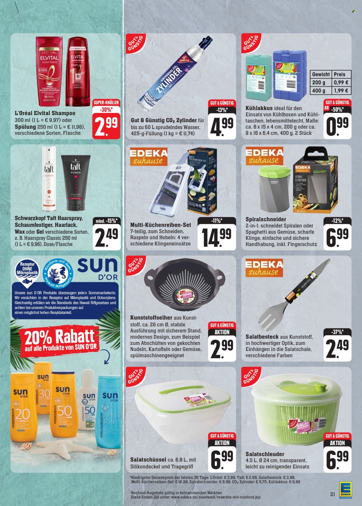 Edeka Prospekte  - 19.06.2023 - 24.06.2023. Seite 21