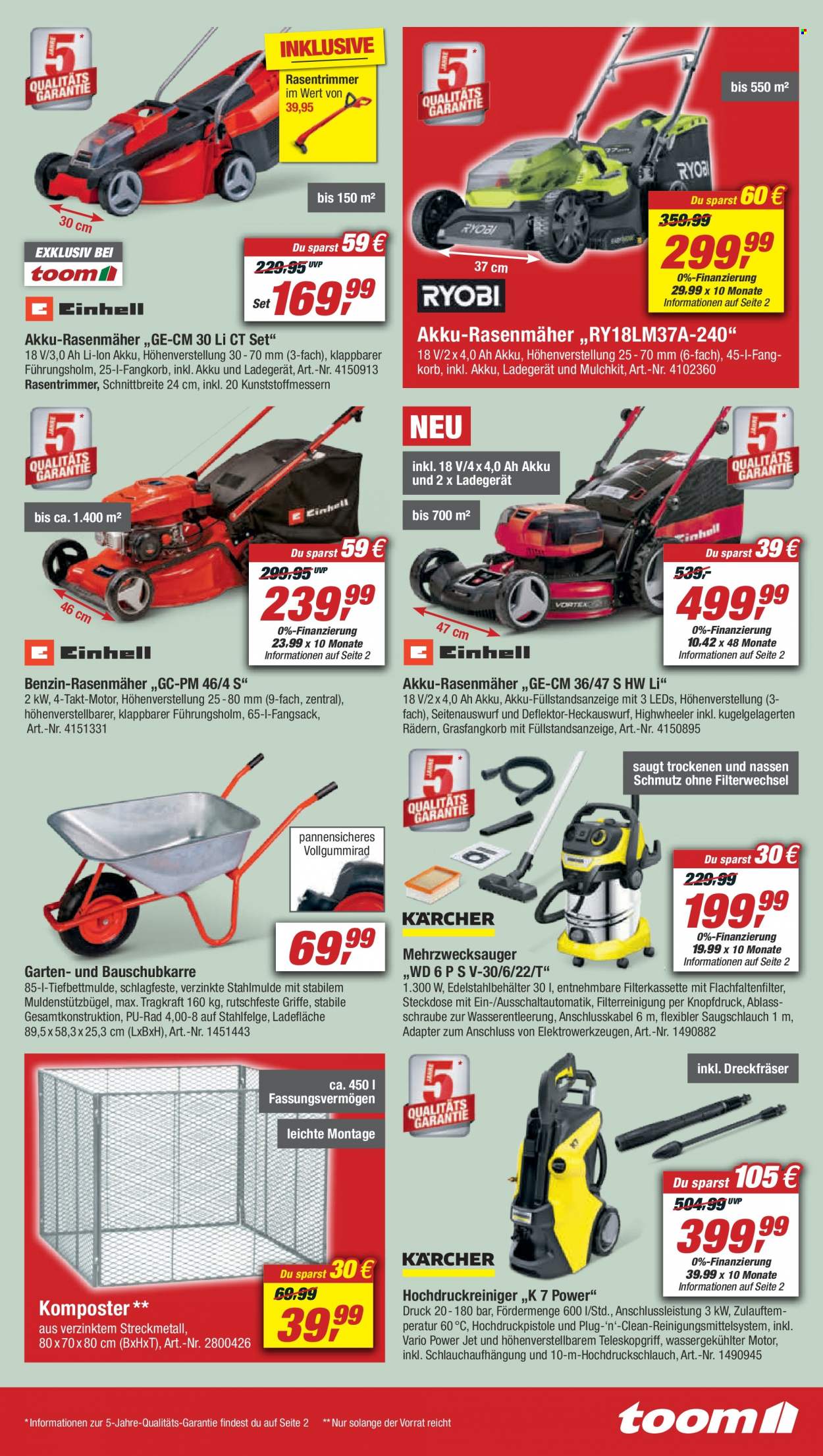 toom Baumarkt Prospekte  - 24.06.2023 - 30.06.2023. Seite 9