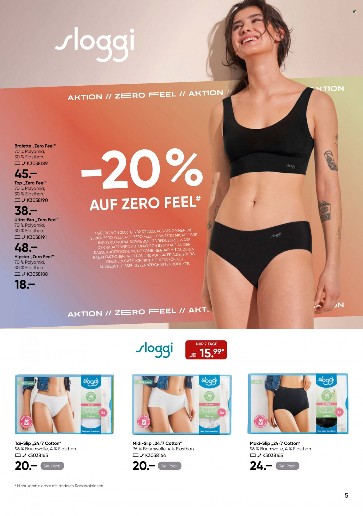 GALERIA Karstadt Kaufhof Prospekte  - 21.06.2023 - 27.06.2023. Seite 5