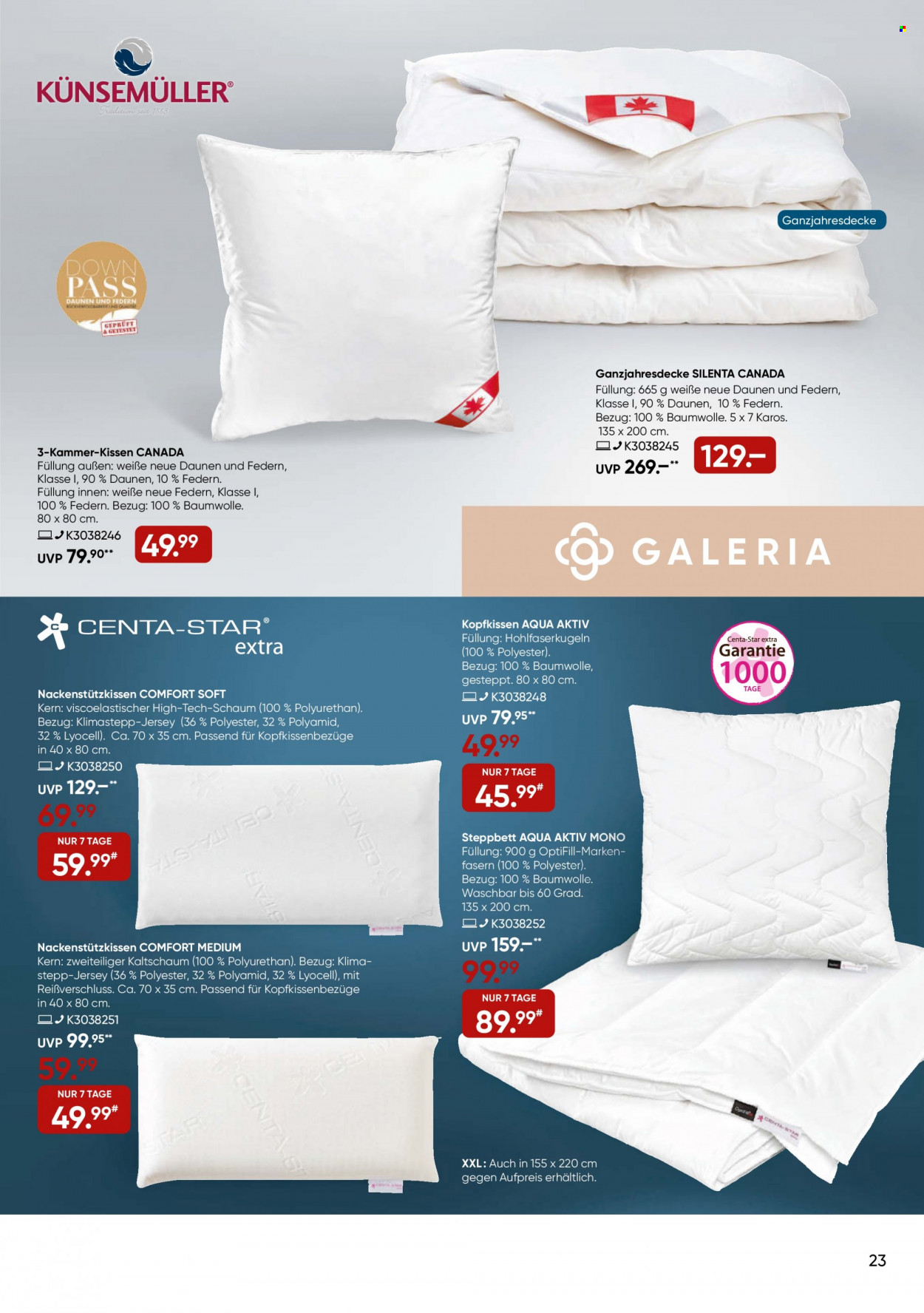 GALERIA Karstadt Kaufhof Prospekte  - 21.06.2023 - 27.06.2023. Seite 23