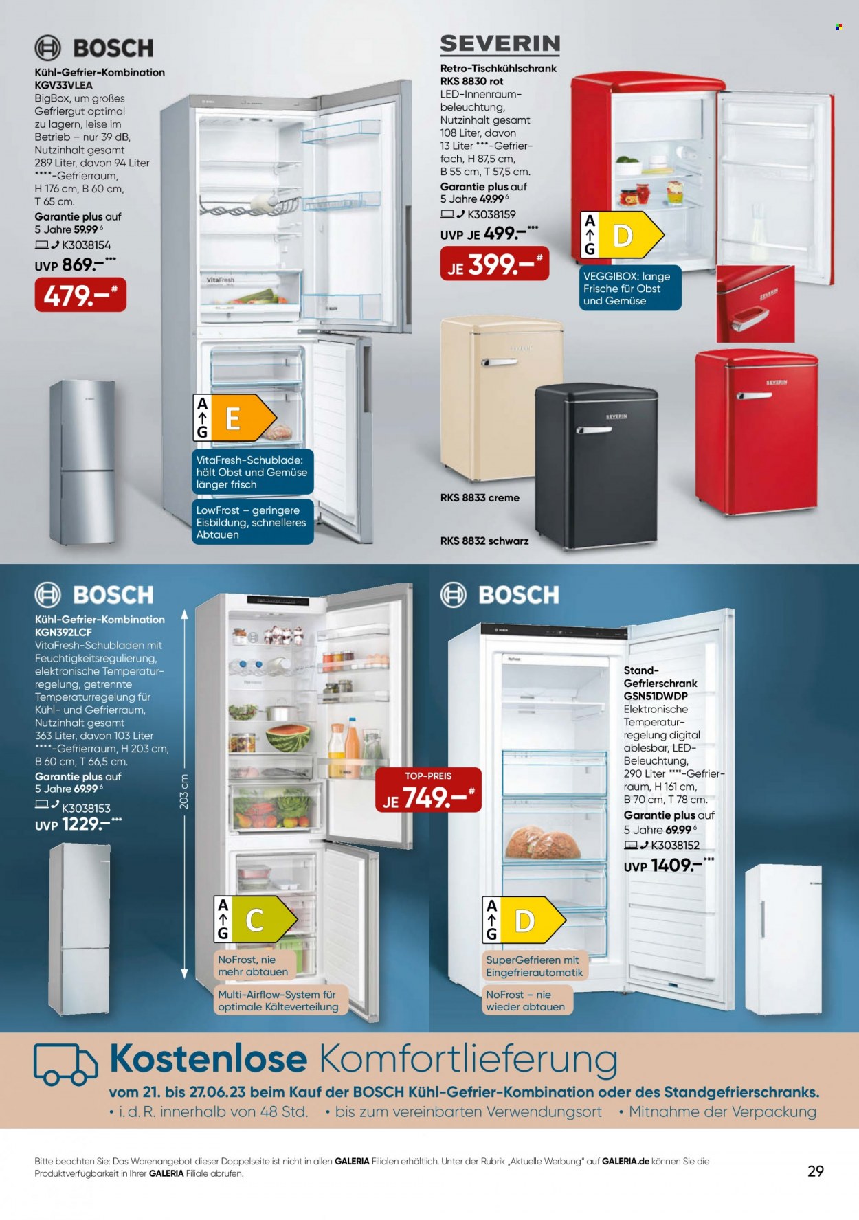 GALERIA Karstadt Kaufhof Prospekte  - 21.06.2023 - 27.06.2023. Seite 29