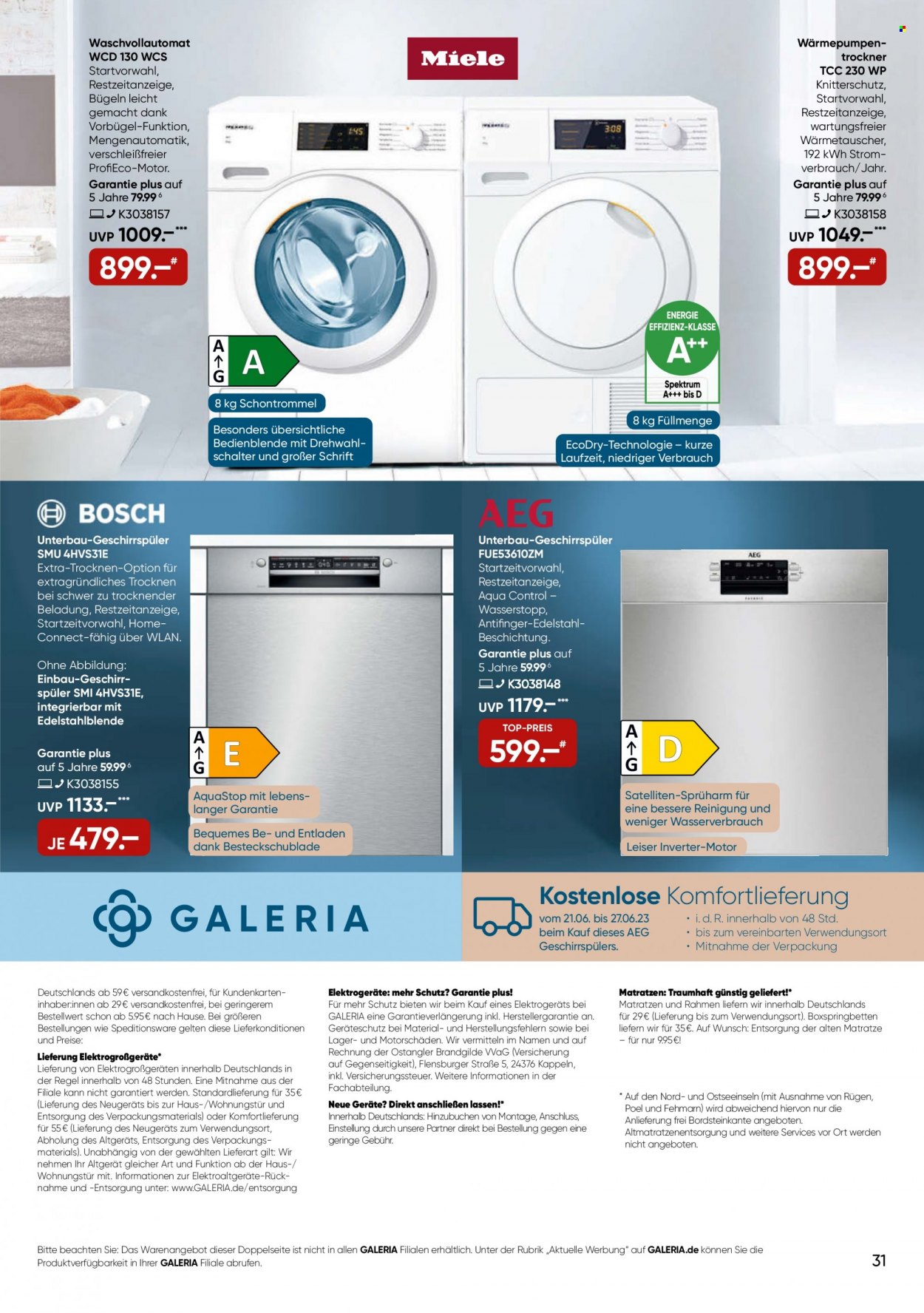 GALERIA Karstadt Kaufhof Prospekte  - 21.06.2023 - 27.06.2023. Seite 31