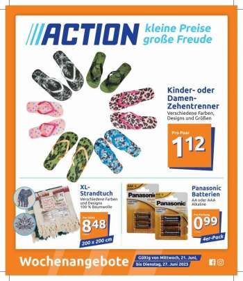 Prospekte Action - 21.06.2023 - 27.06.2023.