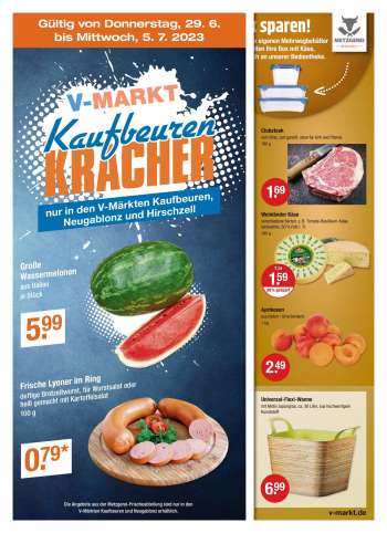 Prospekte V-Markt - 29.06.2023 - 5.07.2023.