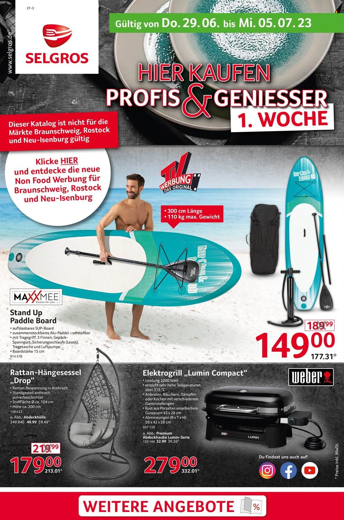 Selgros Prospekte  - 29.06.2023 - 5.07.2023. Seite 1